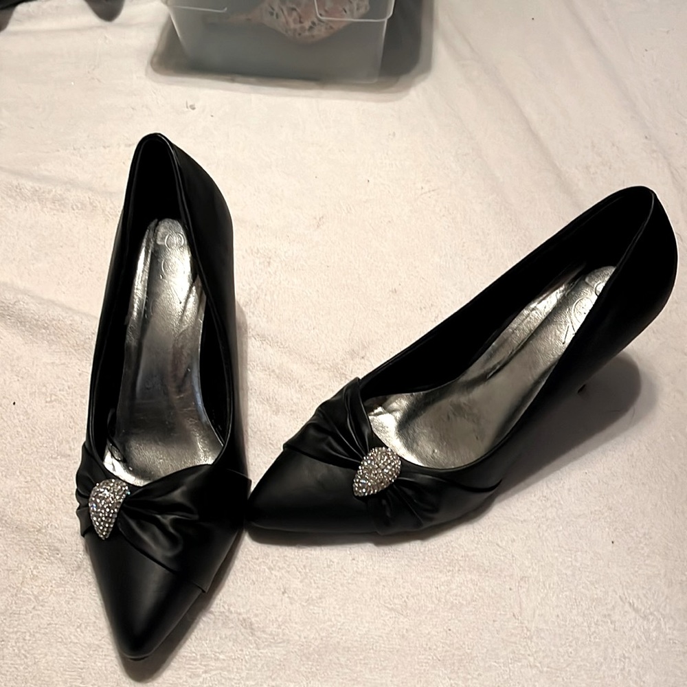 Black high heels